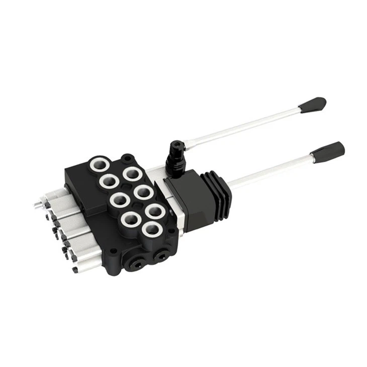 Multiway Hydraulic Distributor Monoblock Directional Flow Control Valve For Loader Tractor